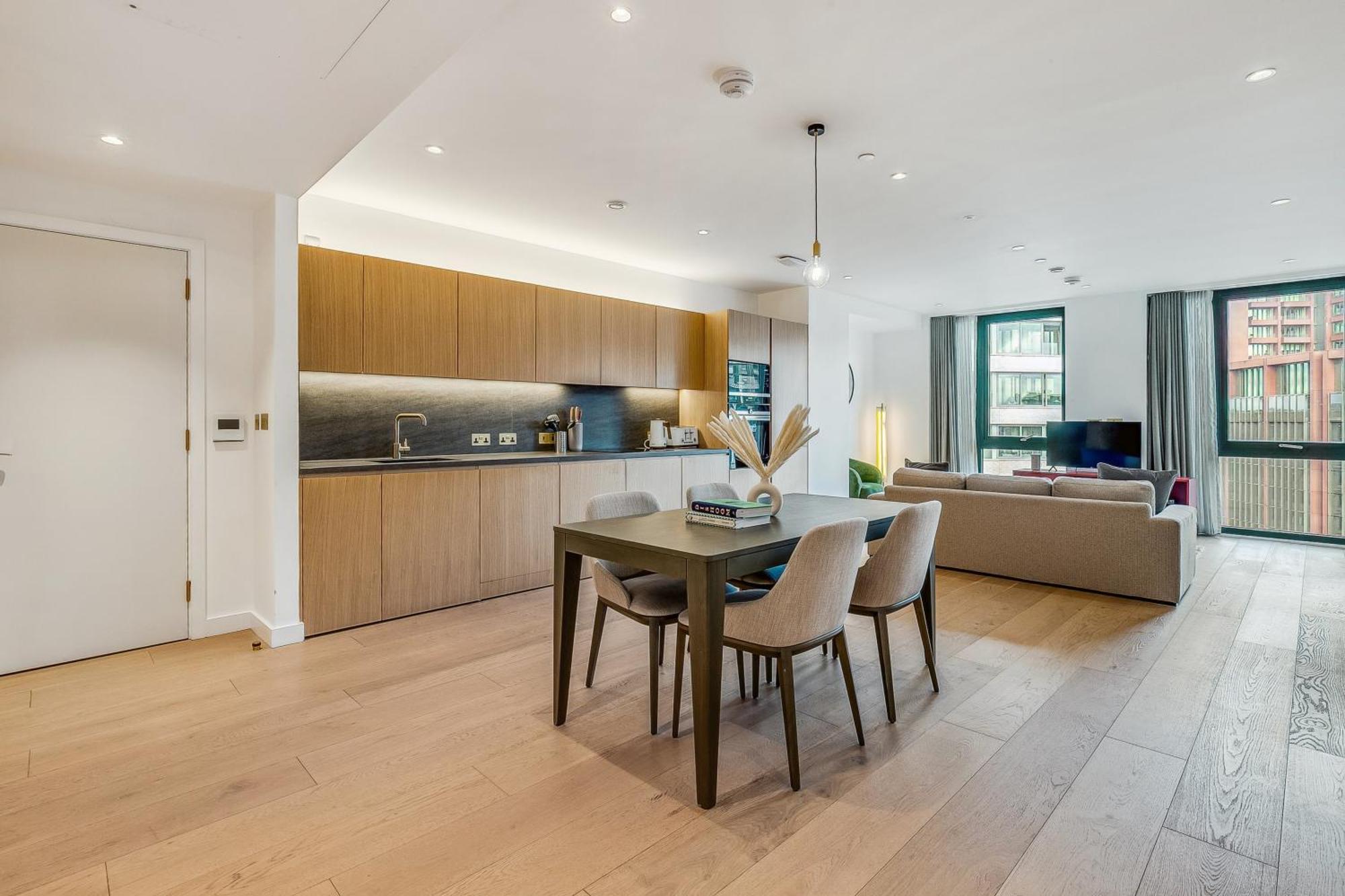 Modern King'S Cross Apartments ロンドン 部屋 写真
