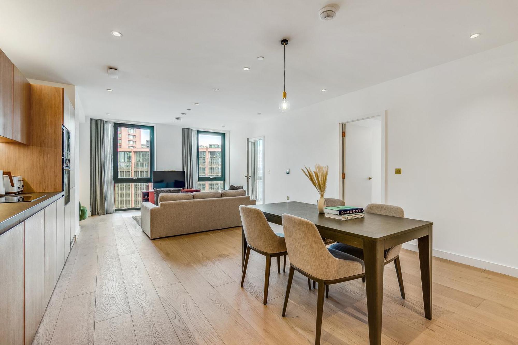 Modern King'S Cross Apartments ロンドン 部屋 写真